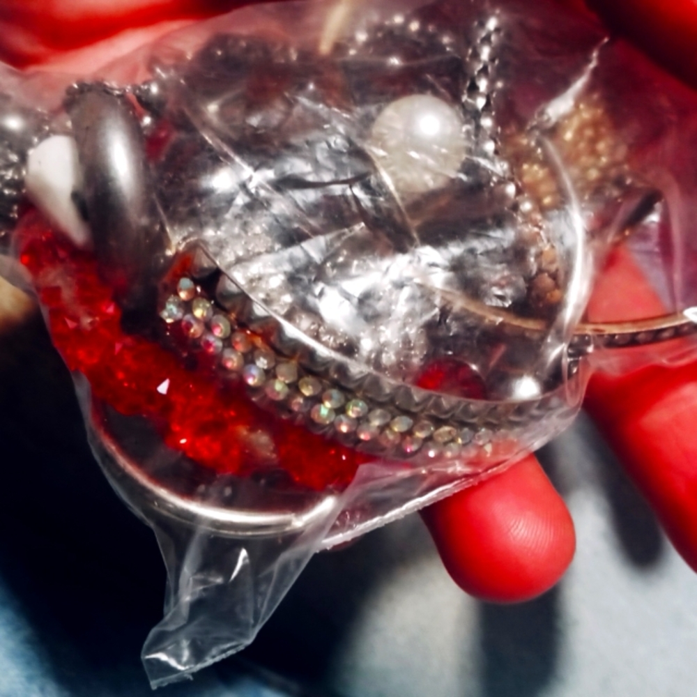 Random bag or arts & crafts jewelry
